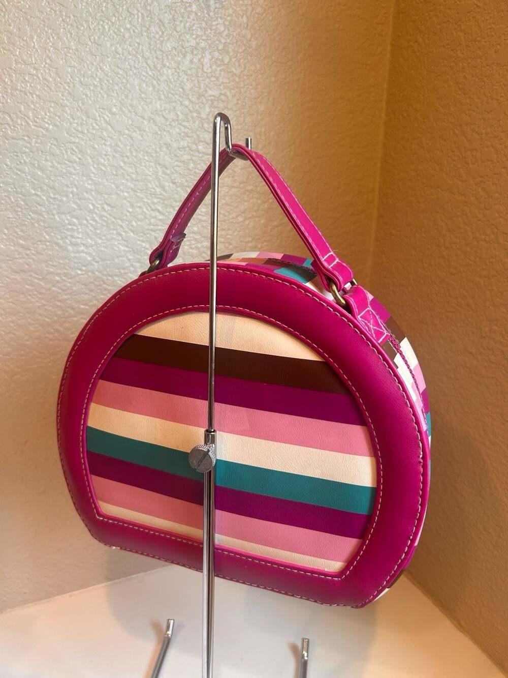 Rare Y2K Vintage Paul Frank Striped Julius Handbag š - Picture 4 of 5